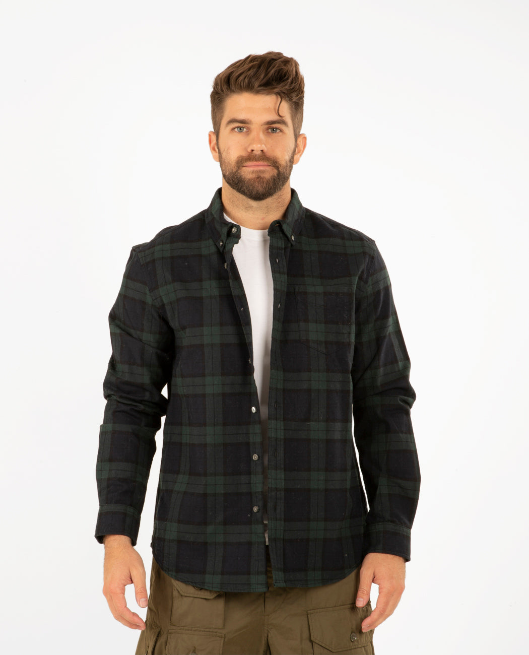 Mill Shirt Blackwatch Tartan American Rag Cie