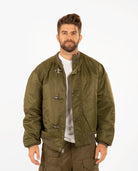 Deck Jacket Olive Men Coats + Jackets ENGINEERED GARMENTS