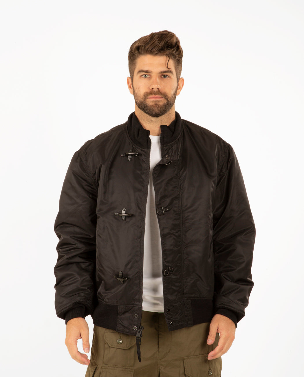 Deck Jacket Black Men Coats + Jackets ENGINEERED GARMENTS