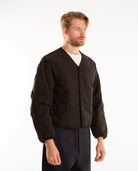 Liner Jacket Black Men Coats + Jackets IISE