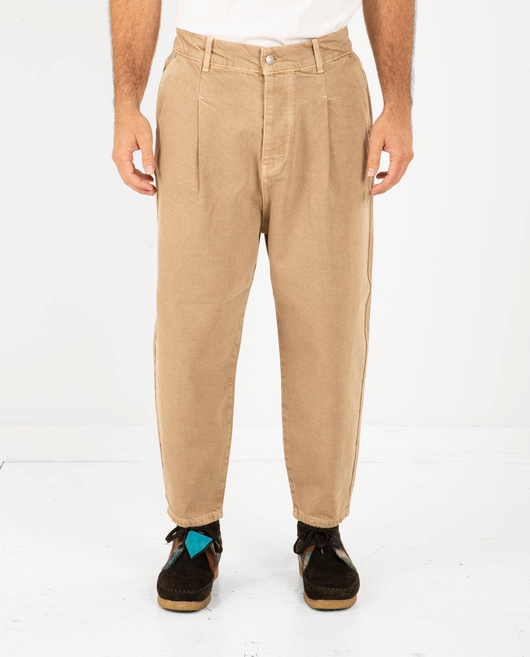 Le Jean Signature Beige Men Straight DROLE DE MONSIEUR