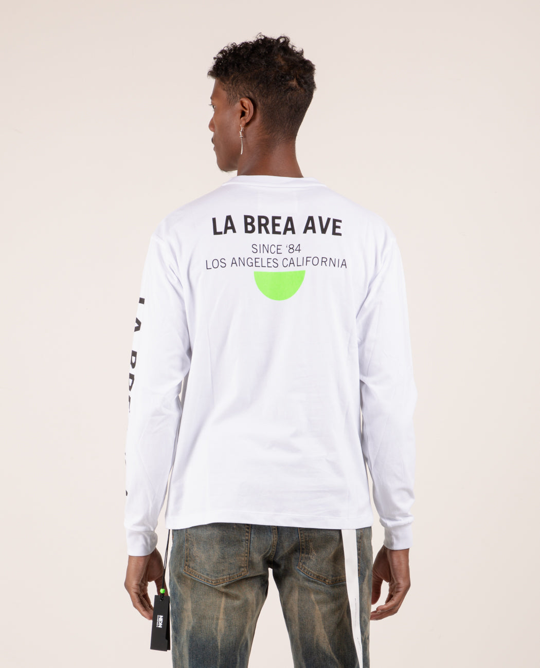 The La Brea Tee in Cream | Unified People XL