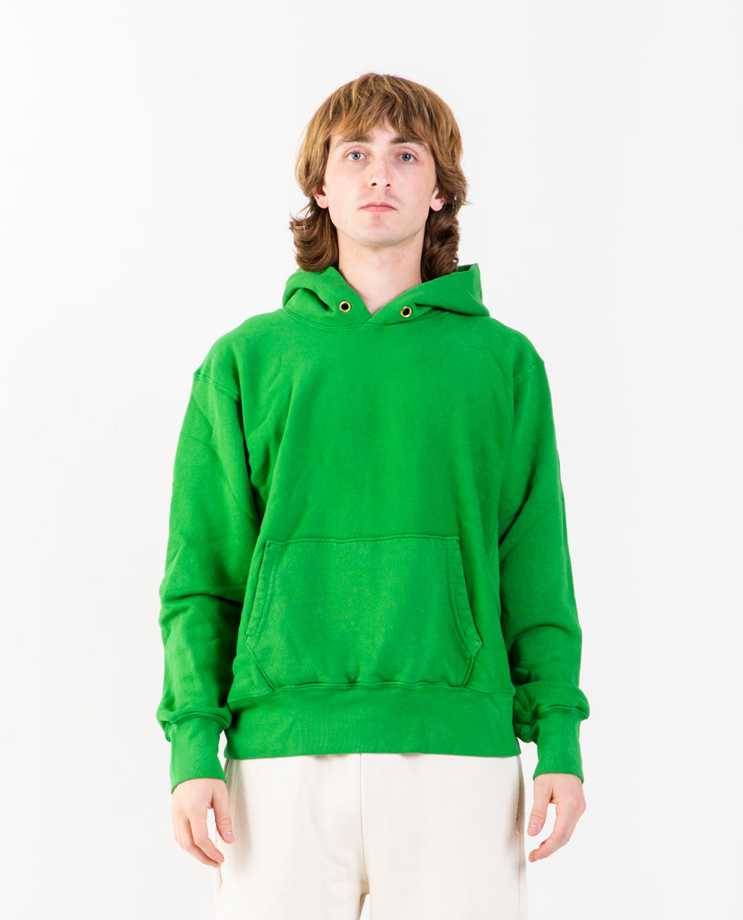 Cropped Hoodie Kelly Green American Rag Cie