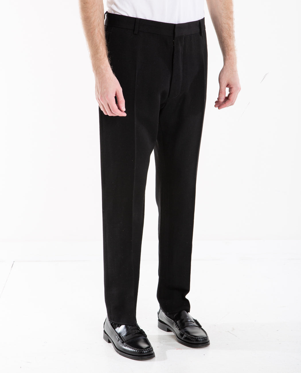 Pleated Wool Trousers Men Pants MM6 MAISON MARGIELA