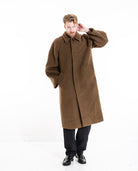 Boucle Raglan Coat Men Coats + Jackets AMOMENTO