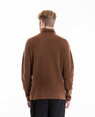 Ribbed Turtle Pullover Men Sweaters + Sweatshirts AMOMENTO
