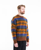 Jacquard Knit Pullover Men Sweaters + Sweatshirts AMOMENTO