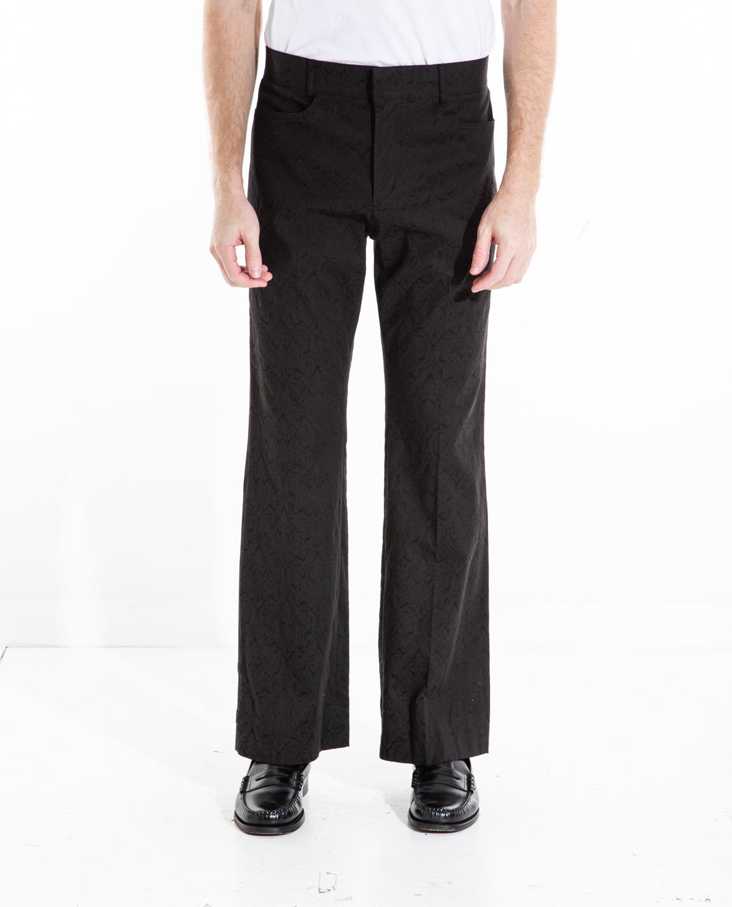 Jacquard Flared Pant Men Pants AMOMENTO