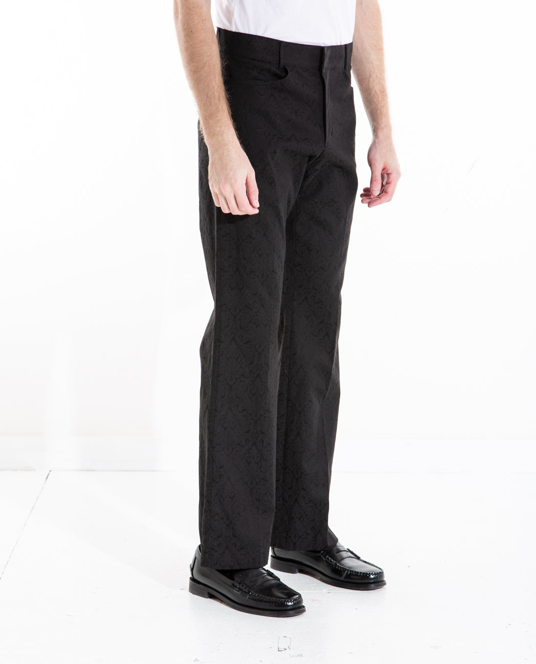 Jacquard Flared Pant Men Pants AMOMENTO