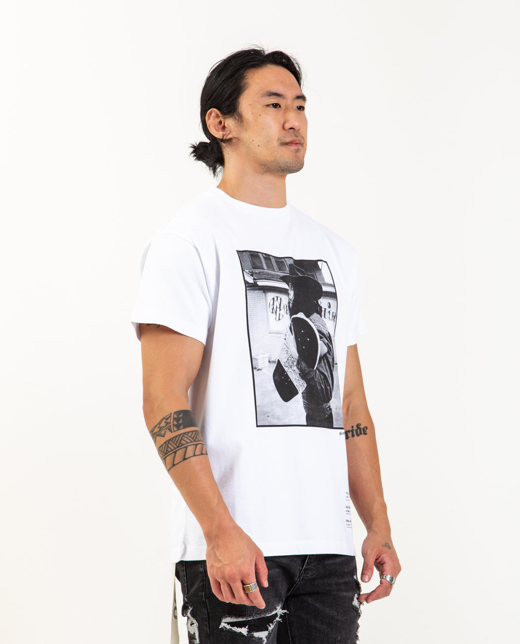 Standard Short Sleeve Tee White – American Rag Cie