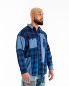 Patchwork Shirt Rinse Men Shirts FDMTL