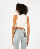 Syndicate Tank White Women Tees + Tanks KSUBI