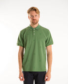 Scripts Pique Polo Men Shirts MALBON GOLF