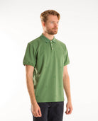 Scripts Pique Polo Men Shirts MALBON GOLF