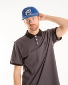 Script Rope Hat Blue Men Hats MALBON GOLF