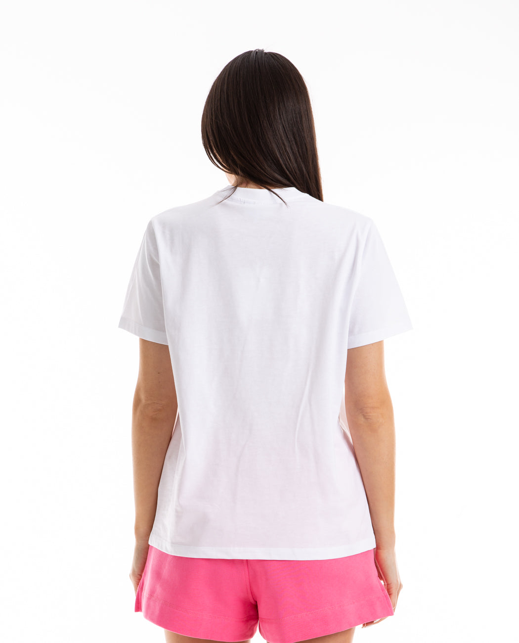 Basic Jersey Dolphin Relaxed Tee Women Tees + Tanks GANNI