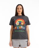 Basic Jersey Rainbow Relaxed Tee Women Tees + Tanks GANNI