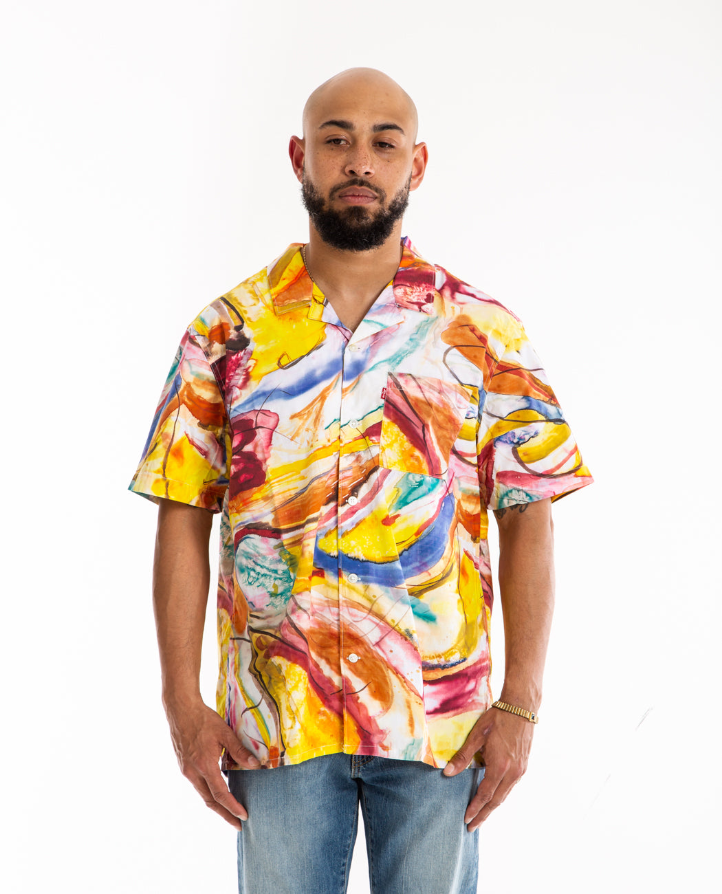 levi's hawaiian camp shirt