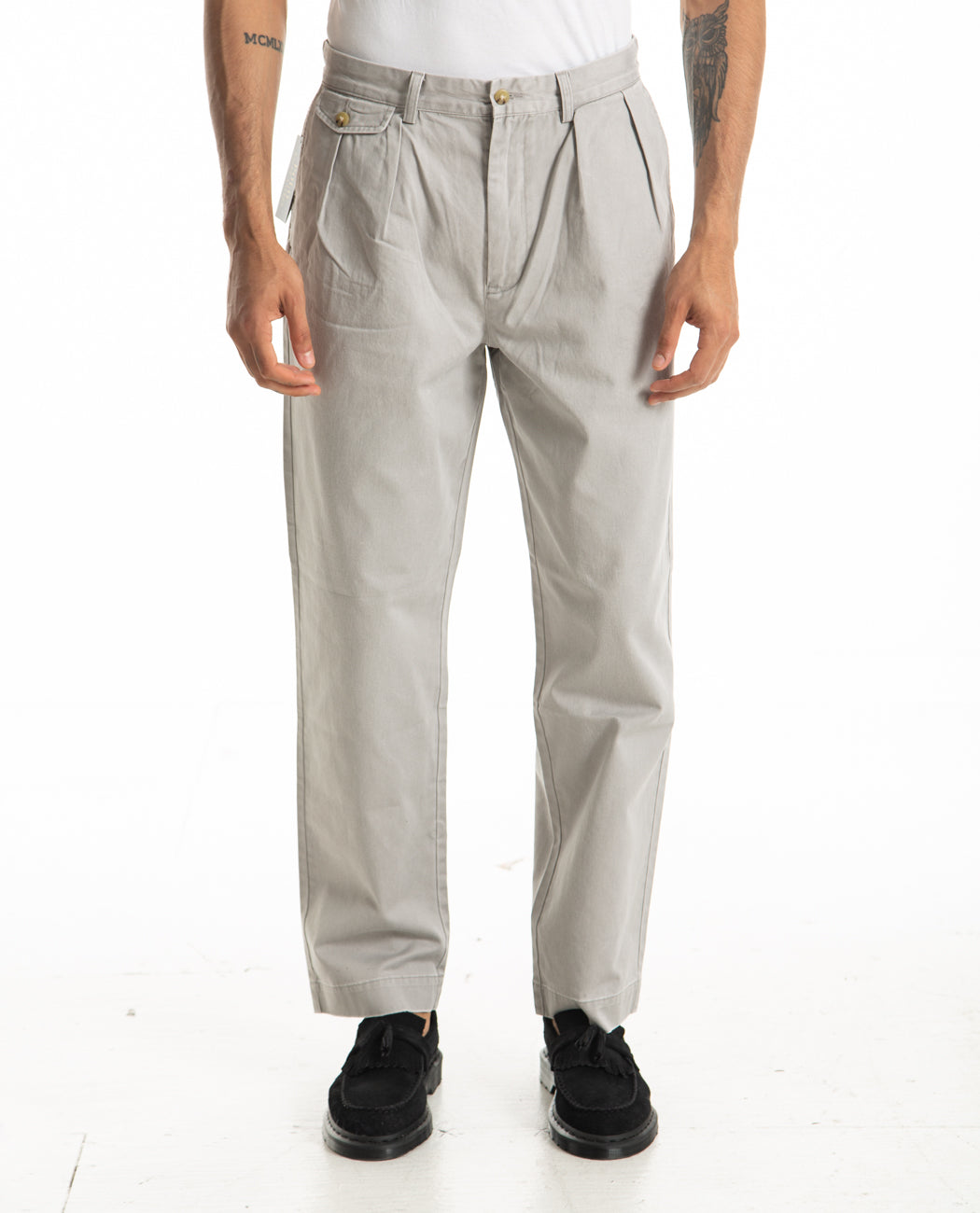 Whitman Relaxed Fit Pleated Chino Pant