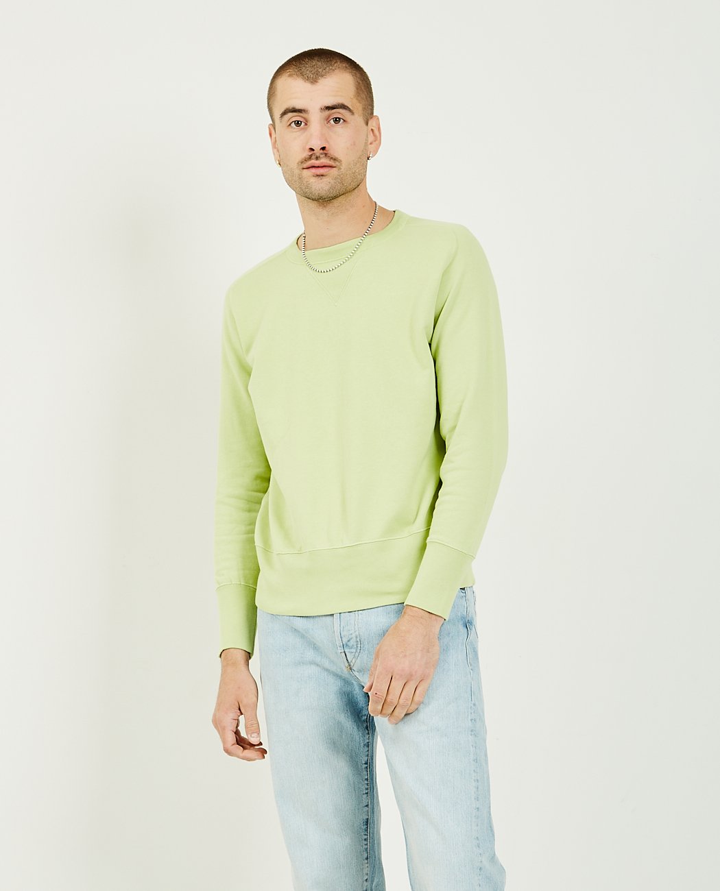 Bay Meadows Sweatshirt Apple Green – American Rag Cie