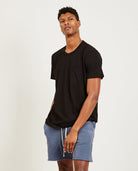 Classic Pocket Tee Jet Black-LES TIEN-American Rag Cie