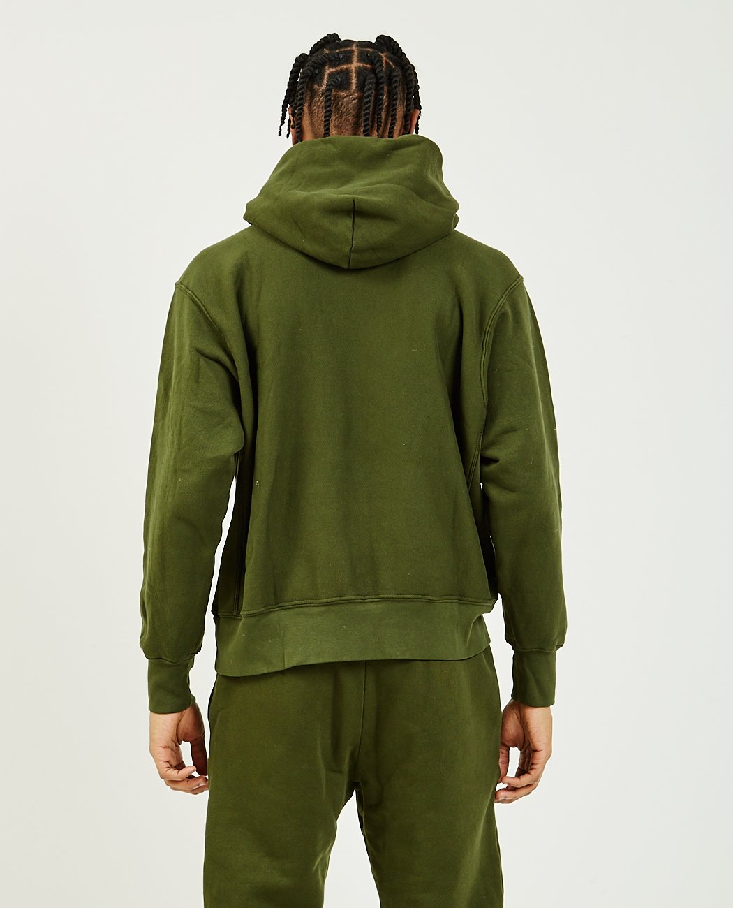 Cropped Hoodie Forest-LES TIEN-American Rag Cie